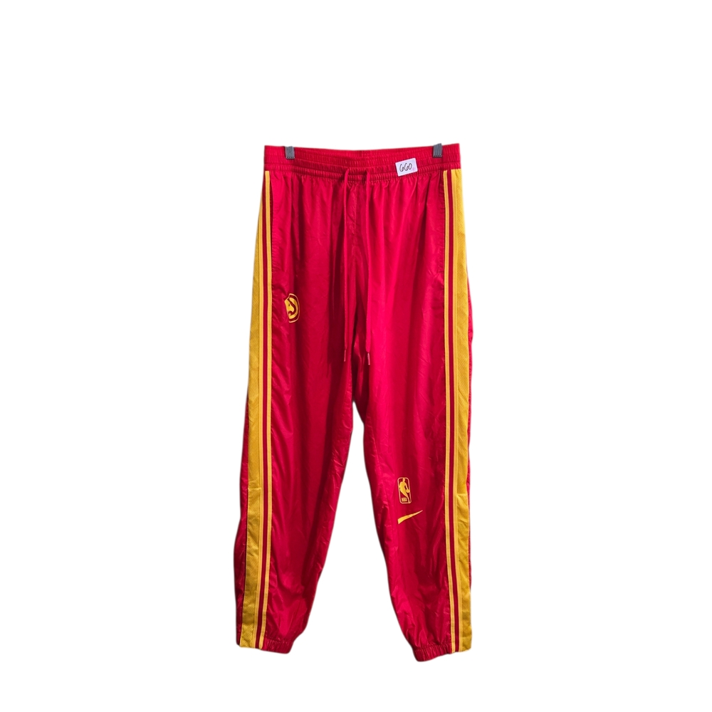 NBA Mens Warm Up Pants Size M Atlanta Hawks Basketball Red NWOT‎ Vintage 90s
